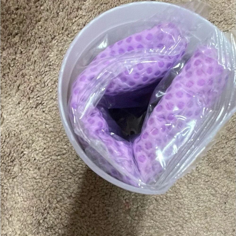 Workout towel purple
